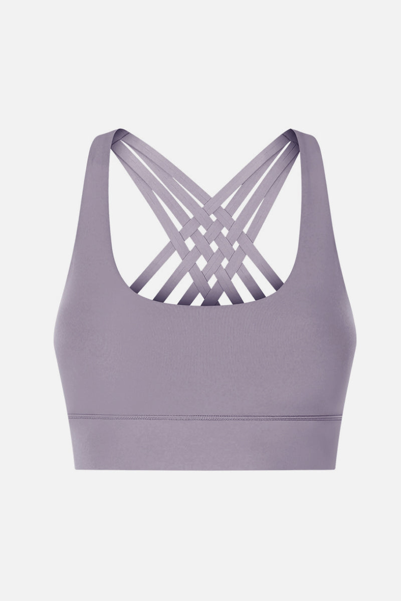 eight strap sports bra